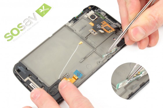 Guide photos remplacement ecran Nexus 4 (Etape 22 - image 2)
