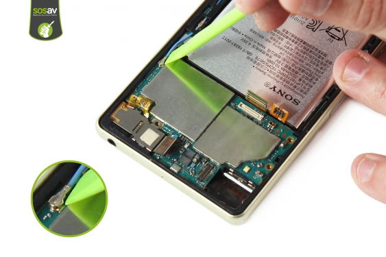 Guide photos remplacement caméra avant Xperia X (Etape 13 - image 3)