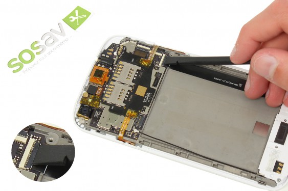 Guide photos remplacement lecteur carte sim et microsd Wiko Darkside (Etape 16 - image 1)