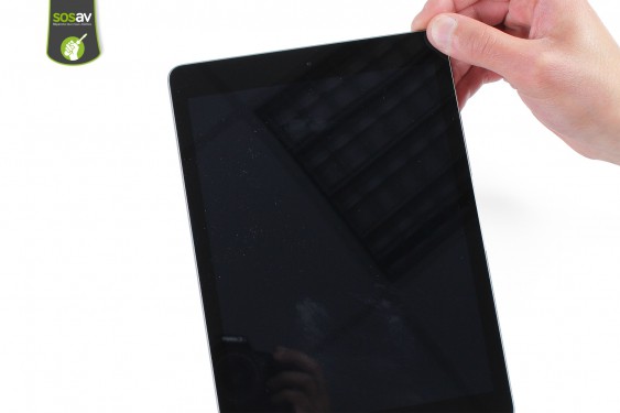 Guide photos remplacement bouton home / touch id iPad 5 (2017) (Etape 1 - image 3)