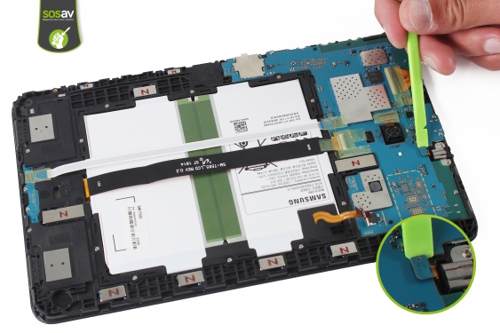 Guide photos remplacement prise jack Galaxy Tab A 10.1" (2016) (Etape 12 - image 1)