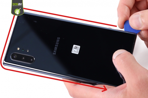 Guide photos remplacement batterie Galaxy Note 10+ (Etape 5 - image 1)