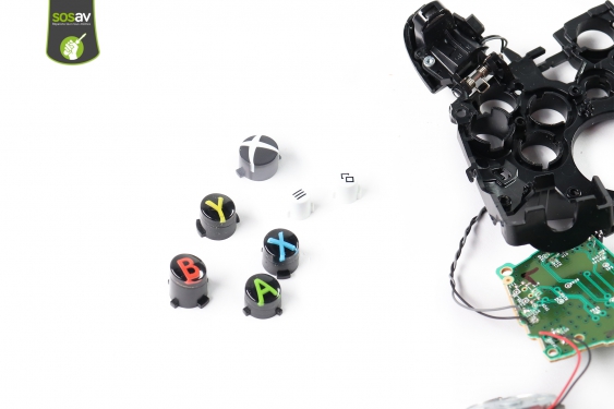 Guide photos remplacement ensemble de boutons (xyba / start / xbox) Manette Xbox One S (V3) (Etape 20 - image 1)