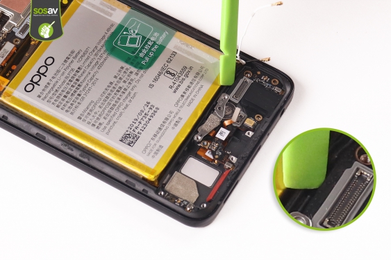 Guide photos remplacement prise jack et micro Oppo Reno 2 (Etape 18 - image 1)