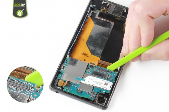 Guide photos remplacement haut-parleur interne Xperia Z3 (Etape 23 - image 1)