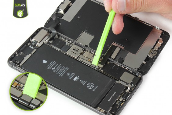 Guide photos remplacement haut-parleur interne iPhone 8 Plus (Etape 7 - image 1)