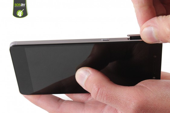 Guide photos remplacement nappe boutons power et volume Honor 7 (Etape 2 - image 3)