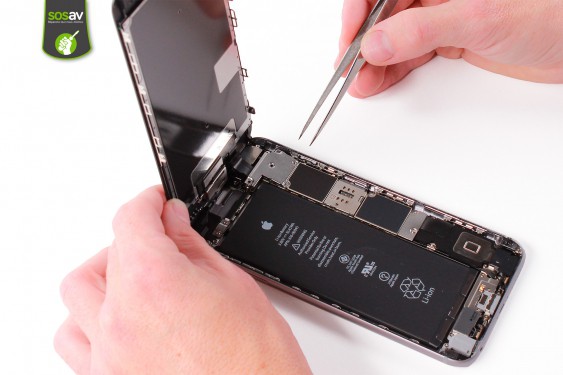 Guide photos remplacement haut-parleur interne iPhone 6S Plus (Etape 6 - image 1)