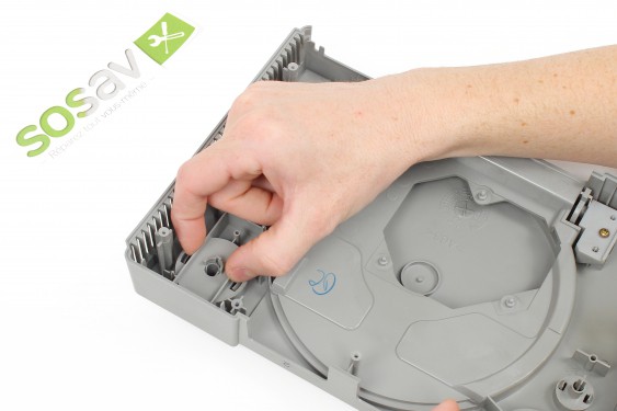 Guide photos remplacement bouton open Playstation (Etape 8 - image 3)