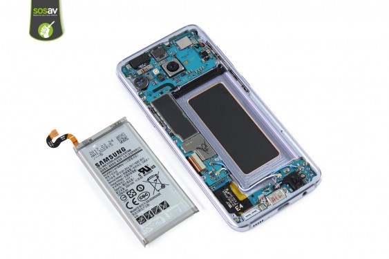 Guide photos remplacement démontage complet Samsung Galaxy S8  (Etape 8 - image 4)