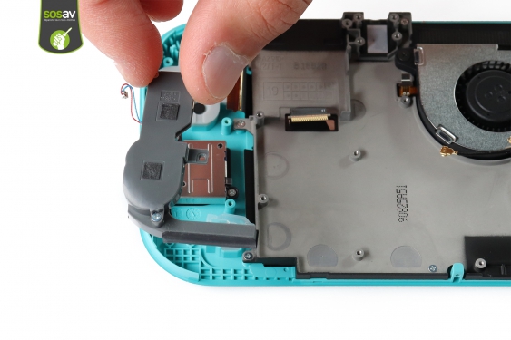 Guide photos remplacement haut-parleur droit Nintendo Switch Lite (Etape 24 - image 2)