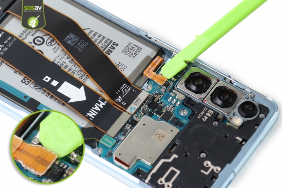 Guide photos remplacement carte mère / caméra arrière Galaxy S20 (Etape 9 - image 1)