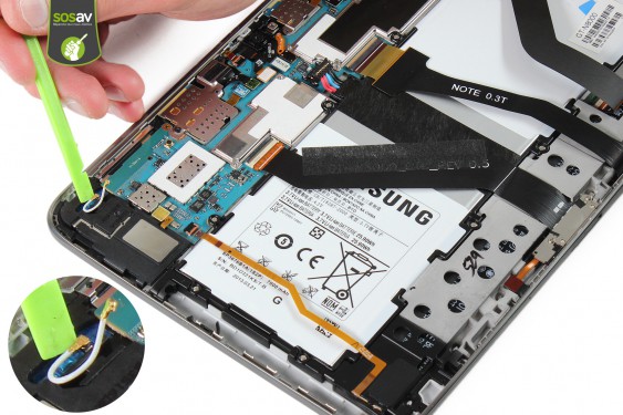 Guide photos remplacement câble d'interconnexion Galaxy Note 10.1 (Etape 10 - image 3)