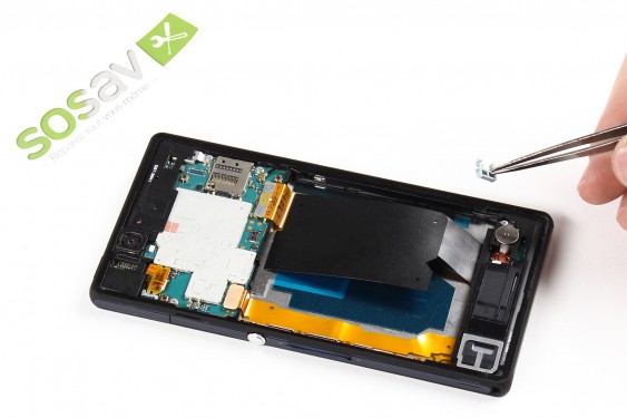 Guide photos remplacement haut-parleur externe Xperia Z (Etape 10 - image 3)