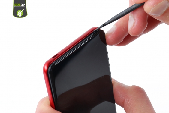 Guide photos remplacement caméra avant Wiko View Go (Etape 2 - image 1)