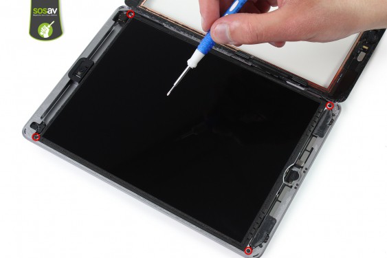 Guide photos remplacement bouton home / touch id iPad 5 (2017) (Etape 7 - image 1)