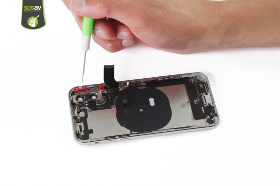 Guide photos remplacement antenne supérieure gauche iPhone XS (Etape 39 - image 1)