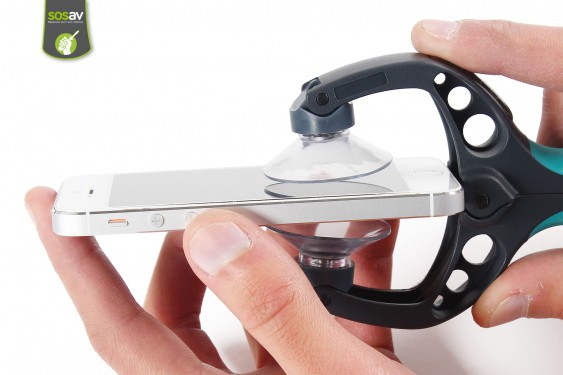 Guide photos remplacement caméra avant + capteur de proximité et luminosité iPhone 5S (Etape 2 - image 3)