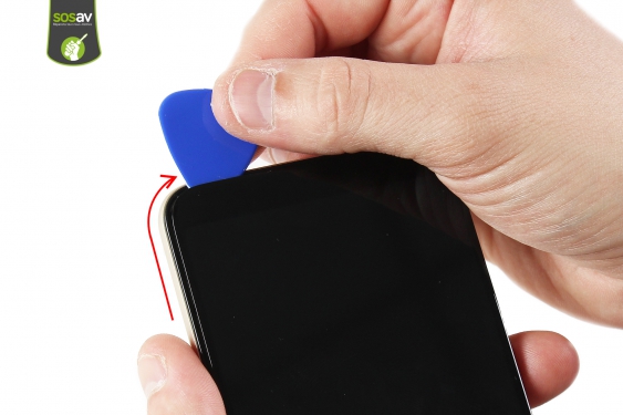 Guide photos remplacement haut-parleur externe Galaxy A6+ (2018) (Etape 8 - image 4)