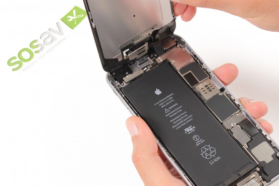 Guide photos remplacement nappe boutons vibreur + volume iPhone 6 Plus (Etape 4 - image 2)