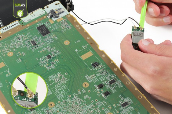 Guide photos remplacement bloc antennes wifi Nintendo Wii U (Etape 45 - image 1)