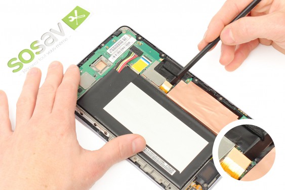 Guide photos remplacement ecran complet Nexus 7 1ère Génération (Etape 5 - image 2)