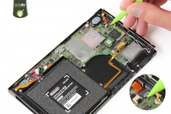 Guide photos remplacement haut-parleur gauche Nintendo Switch (Etape 24 - image 1)