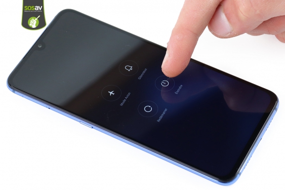 Guide photos remplacement vitre caméra + projecteur infrarouge Xiaomi Mi 9 (Etape 1 - image 2)