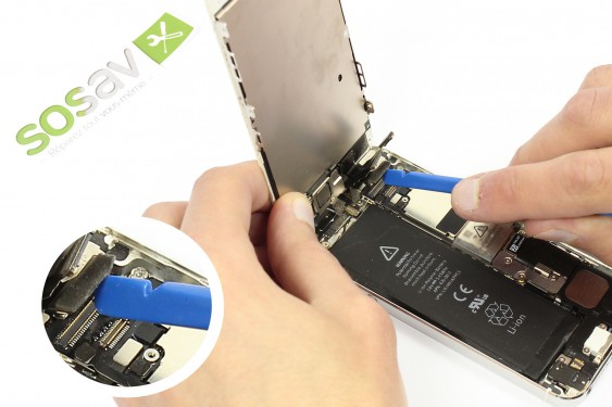 Guide photos remplacement bouton vibreur iPhone 5 (Etape 10 - image 2)