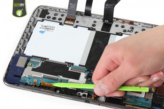 Guide photos remplacement haut-parleur gauche Galaxy Note 10.1 (Etape 31 - image 4)
