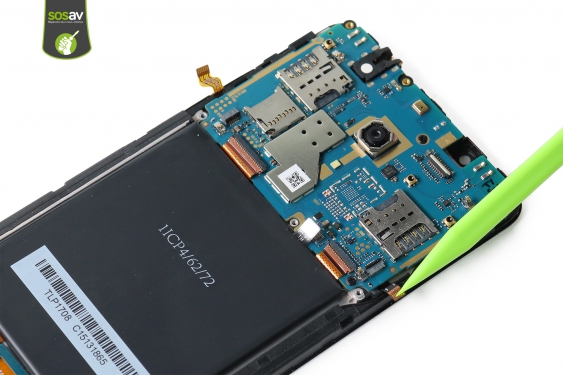 Guide photos remplacement caméra arrière / carte mère Wiko Tommy 2 Plus (Etape 15 - image 4)