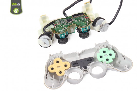 Guide photos remplacement boutons d'action Manette Dualshock 2 (Playstation 2) (Etape 4 - image 4)
