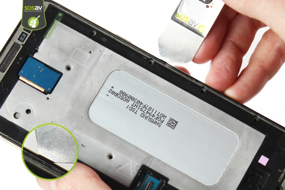 Guide photos remplacement haut-parleur externe Galaxy A6+ (2018) (Etape 14 - image 1)