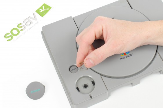 Guide photos remplacement bouton power Playstation (Etape 6 - image 3)