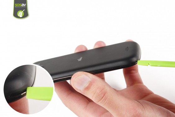 Guide photos remplacement vitre tactile Wiko Cink Peax 2 (Etape 2 - image 1)