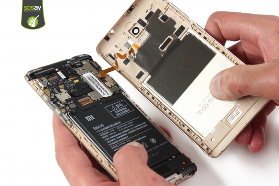 Guide photos remplacement ecran complet Redmi Note 3 (Etape 6 - image 2)
