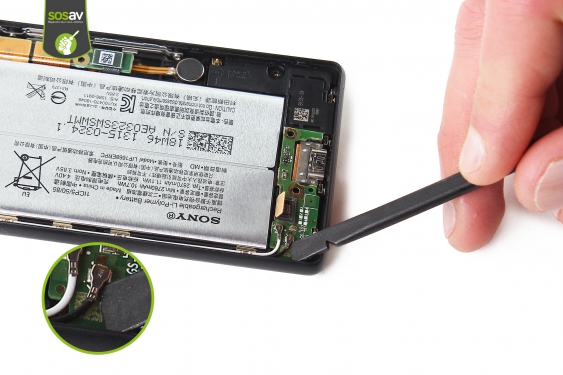 Guide photos remplacement carte antenne Xperia 10 (Etape 19 - image 1)