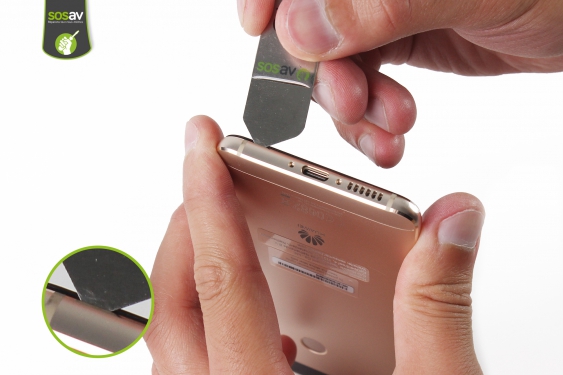 Guide photos remplacement haut-parleur externe Huawei Nova (Etape 5 - image 1)