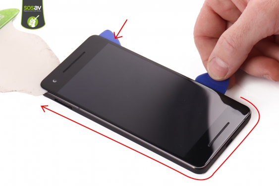 Guide photos remplacement haut-parleur externe Google Pixel 2 (Etape 5 - image 2)