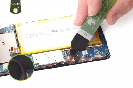 Guide photos remplacement vibreur Xperia C4 (Etape 9 - image 3)