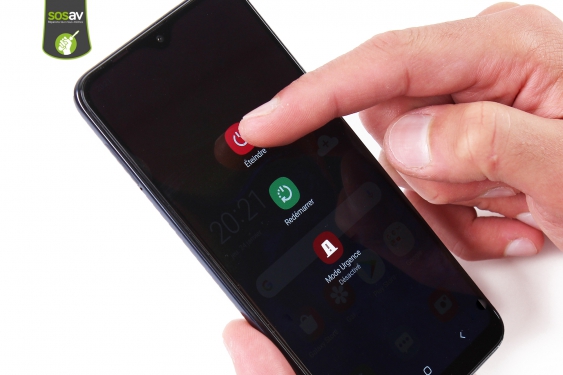 Guide photos remplacement vibreur Galaxy A10 (Etape 1 - image 2)