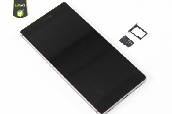 Guide photos remplacement ecran complet Huawei P8 (Etape 2 - image 4)
