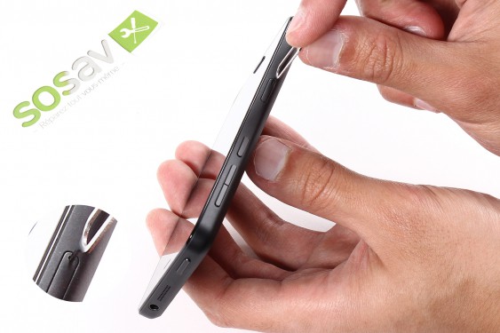 Guide photos remplacement bouton appareil photo Firephone (Etape 3 - image 2)