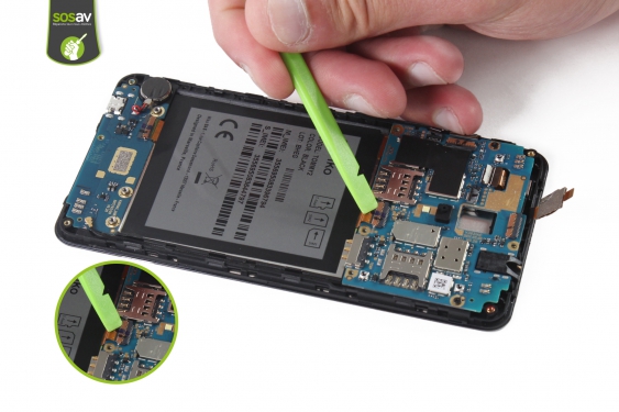 Guide photos remplacement caméra avant Wiko Tommy 2 (Etape 17 - image 3)