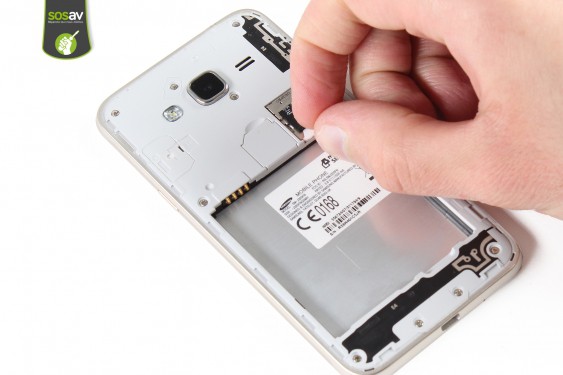 Guide photos remplacement caméra avant Samsung Galaxy J3 2016 (Etape 4 - image 1)