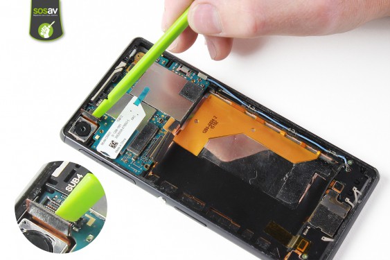 Guide photos remplacement haut-parleur interne Xperia Z3 (Etape 19 - image 3)