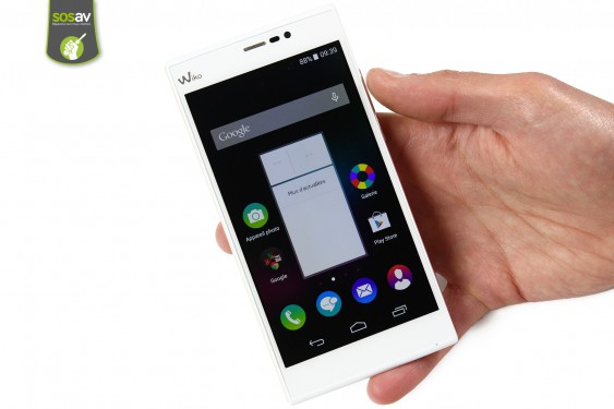 Guide photos remplacement châssis interne Wiko Ridge Fab 4G (Etape 1 - image 1)