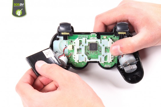Guide photos remplacement diffuseur des led d'activité Manette Dualshock 3 (Modèle Sixaxis) (Etape 3 - image 2)