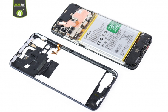 Guide photos remplacement haut-parleur interne Oppo A72 (Etape 13 - image 1)