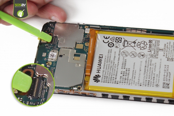 Guide photos remplacement vibreur Huawei Y7 2018 (Etape 16 - image 1)